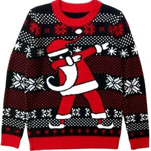 Kungfu Dabbing Santa Sweater